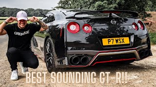 The Best Sounding Nissan GTR Exhaust System  Perfect Sound [upl. by Hilton]