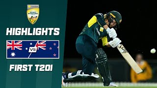 Australia v New Zealand 202425  First T20I [upl. by Northey]