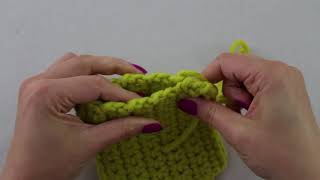 Simple Stylish HäkelTutorial Technik 9 Zusammennähen  Überwendlichstich [upl. by Aliet]