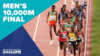 Mens 10000m Final  World Athletics Championships Doha 2019 [upl. by Kcirtapnaes]