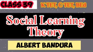 Social Learning Theory  Social Learning Theory by Albert Bandura [upl. by Golanka]