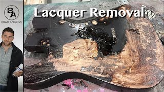 How to remove a lacquer finish [upl. by Aloin]