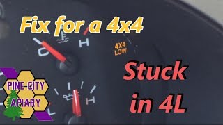 FIXING a 4x4 STUCK in 4L [upl. by Niraa]