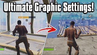 These Are The BEST Settings In Fortnite  Performance Mode Guide [upl. by Enahsal]