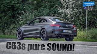 2019 MercedesAMG C63s  pure SOUND [upl. by Ybok190]