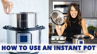 How to Use an Instant Pot  Beginners Guide [upl. by Aidua]