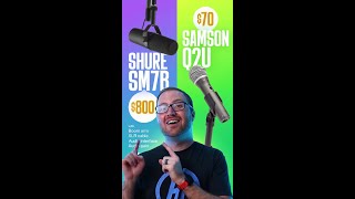 Samson Q2U vs Shure SM7B [upl. by Nolyag]