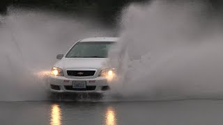 Fall Driving Series  Hydroplaning [upl. by Enamart]