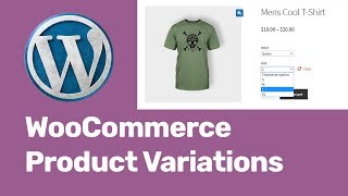 WooCommerce Product Variations Attributes Tutorial  Add Colors Size Image For Variable Products [upl. by Alletse]