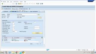 how to create a Material Master MM01 in SAP  SAP MM for beginners SAPMM Materialmaster [upl. by Elletnohs685]