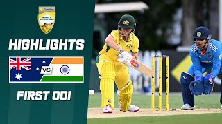 Australia v India 202425  First ODI [upl. by Ferdinana122]