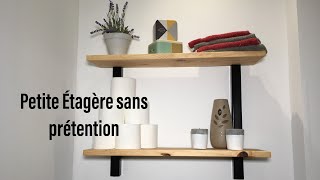 Comment faire une Étagère Simple et Rapide How to Make a simple Shelf [upl. by Ardelle]