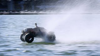 2000ft RC Truck Water Hydroplane WORLD RECORD [upl. by Ahsenaj978]