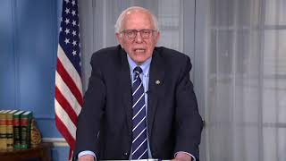 Sen Sanders Responds to Trumps Congressional Address [upl. by Olegnaed]