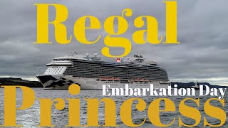 Regal Princess Embarkation Day British Isles Cruise 2023 [upl. by Dulcy]