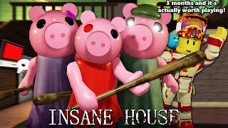 ROBLOX PIGGY INSANE HOUSE 3 months later [upl. by Notgnirra]