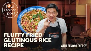 Fluffy Fried Glutinous Rice Recipe  ieatishootipost [upl. by Enyleuqcaj]