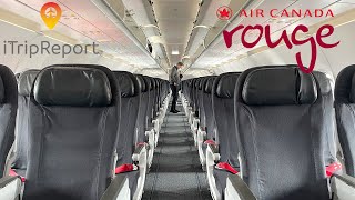 Air Canada Rouge A321 Economy Trip Report [upl. by Earl]