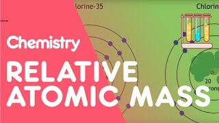 How To Calculate Relative Atomic Mass  Chemical Calculations  Chemistry  FuseSchool [upl. by Nyer]