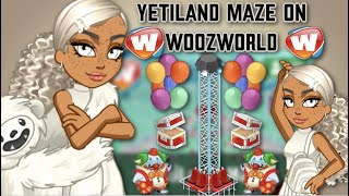 Woozworld YetiLand Maze On Woozworld [upl. by Adrian436]