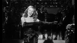 El baile de Rita Hayworth en Gilda  Fotogramas [upl. by Heise]