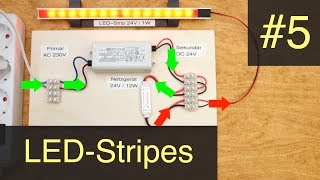 LEDStripes 5 Schalten und Dimmen [upl. by Bound46]