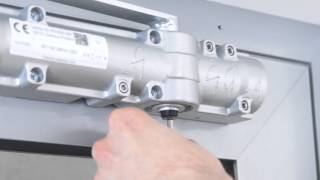 ASSA ABLOY DC500DC700 Door Closer Installation Guide [upl. by Eem]