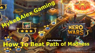 Hero Wars  Chapter 14 Ghirwil City  How To Beat Path of Madness and Handcrafted Wonder [upl. by Atiuqet]