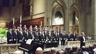 USNA Glee Club The Navy Hymn eternal father spring concert tour 2016 [upl. by Malamud]