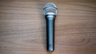 Samson Q7 Dynamic Mic Review  Test [upl. by Dionne]