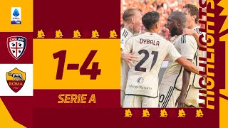 Cagliari 14 Roma  Serie A Highlights 202324 [upl. by Middendorf]