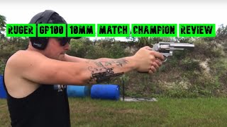 Ruger GP100 10mm Match Champion Review [upl. by Halette]