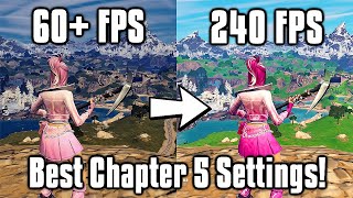 Fortnite Chapter 5 Settings Guide  FPS Boost Colorblind Modes amp More [upl. by Ardua]