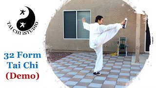 32 Form Tai Chi Demo [upl. by Hsenid]