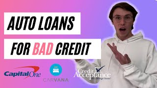 The BEST Auto Loans For BAD CREDIT Bankruptcy and Repo OK [upl. by Anen]