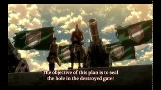 Attack on Titan Shingeki No Kyojin  Commander Pixis Epic Speech [upl. by Garbe]