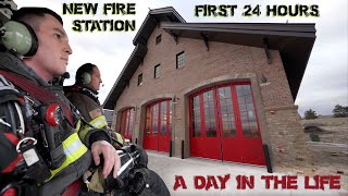 First 24 Hours in a New Fire Station  A Day in the Life [upl. by Ahsait]