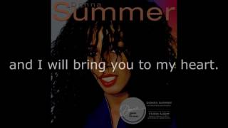 Donna Summer  State of Independence 7quot Single LYRICS SHM quotDonna Summerquot 1982 [upl. by Wilkie903]