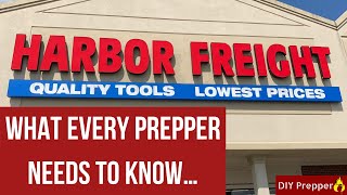 Best Prepper and Survival Items at Harbor Freight [upl. by Odnumyar]