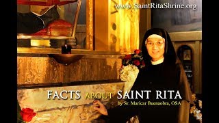 Facts About Saint Rita of Cascia [upl. by Rehpitsirhc]