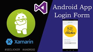 How to create xamarin android login [upl. by Ylrebnik]