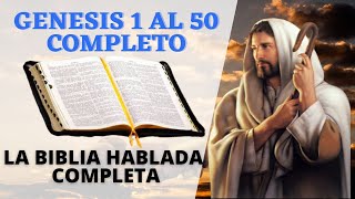 GENESIS COMPLETO LA BIBLIA HABLADA EN ESPAÑOL COMPLETA [upl. by Leissam]