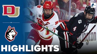 Denver vs Northeastern  NCAA College Hockey  Highlights  October 19 2024 [upl. by Line]