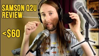 Samson Q2U Review Demo and Unboxing [upl. by Ithaman979]