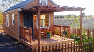 Tour The 10 Wide Tiny House quotNostalgiaquot Cottage [upl. by Acey280]