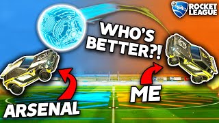 I CHALLENGED ARSENAL TO SEE WHOS THE BETTER HEATSEEKER PLAYER [upl. by Attenahs]