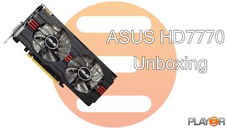 ASUS HD 7770 2GB Unboxing [upl. by Maddis]