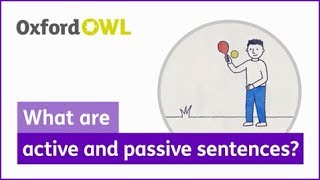 What are active and passive sentences  Oxford Owl [upl. by Naux]