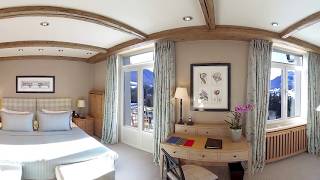 Gstaad Palace  Deluxe Room Mountain View [upl. by Atalee885]