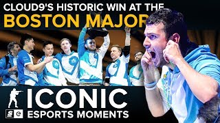 ICONIC Esports Moments Cloud9s historic win at the Boston Major [upl. by Ynnoj125]